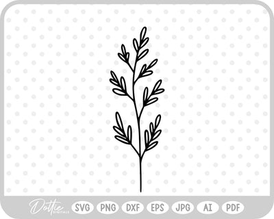 Wildflowers SVG DottieDigitals 