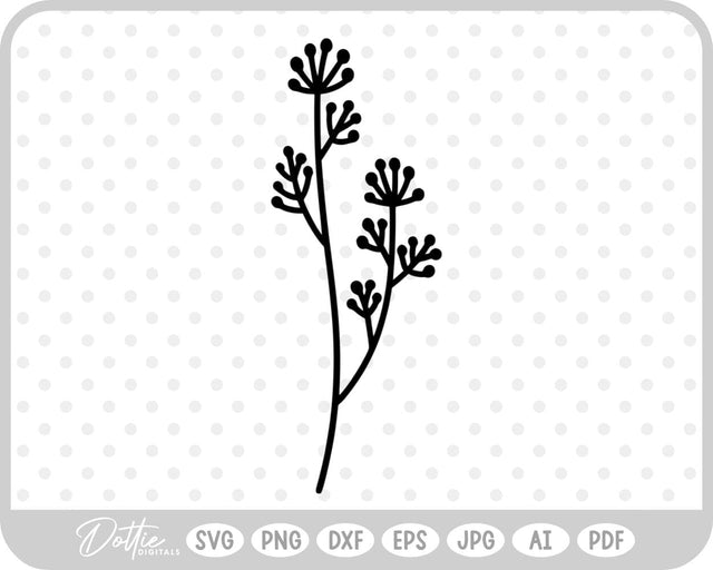 Wildflowers SVG DottieDigitals 