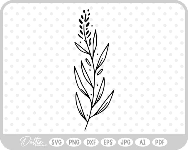 Wildflowers SVG DottieDigitals 