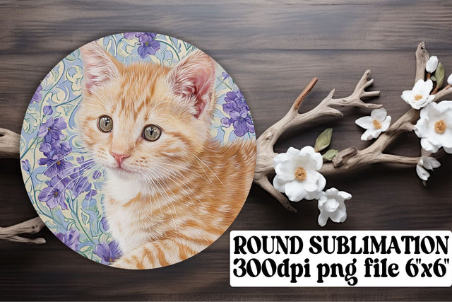 Wildlife and Flower Patterned Keychain Set Sublimation afrosvg 