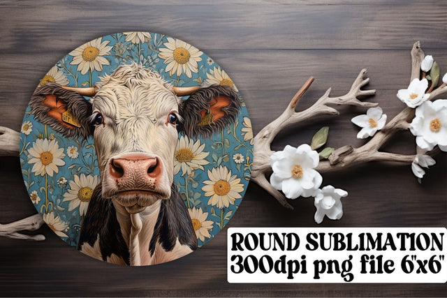 Wildlife Blossom Circle Sublimation Collection Sublimation afrosvg 