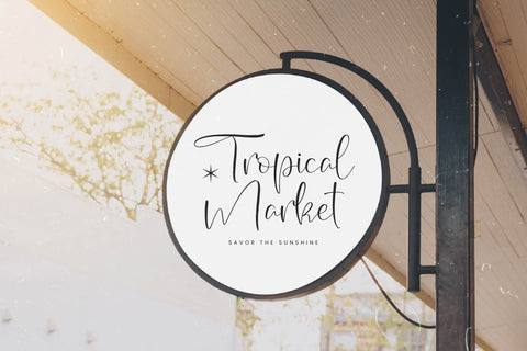 Wildlife Nature - Freestyle Stylish Font Font Letterena Studios 