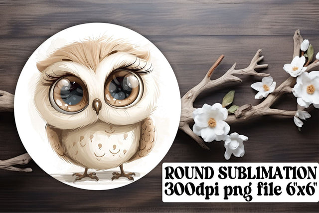 Wildlife Portrait Car Coasters Set with Sweet Animals Sublimation afrosvg 