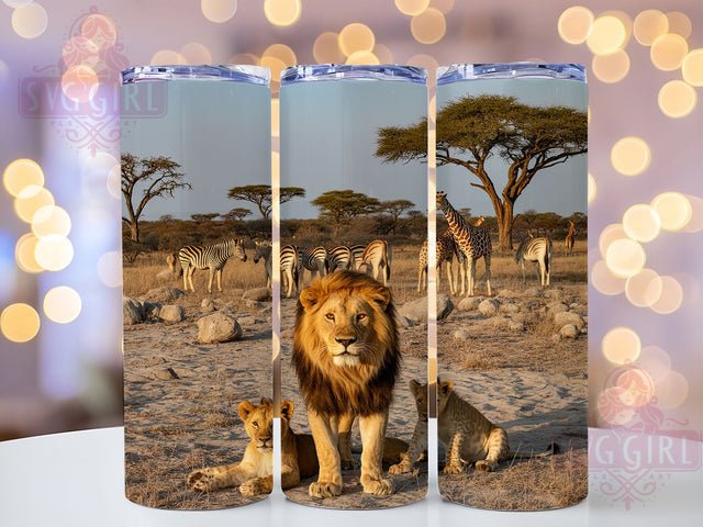 Wildlife Safari Adventure Tumbler, Zoo Keeper Gift, Jungle Theme Design, Wildlife Drinkware, Animal Lover Present, Kids Safari Cup, Sublimation Template Sublimation SvggirlplusArt 