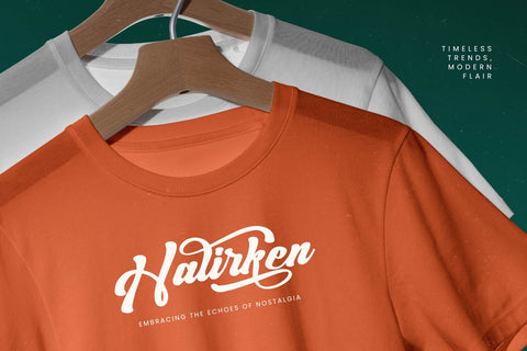 Wildtrip Nature - Modern Bold Script Font Letterena Studios 