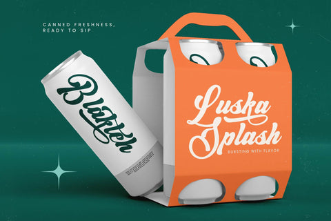 Wildtrip Nature - Modern Bold Script Font Letterena Studios 