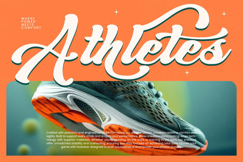 Wildtrip Nature - Modern Bold Script Font Letterena Studios 