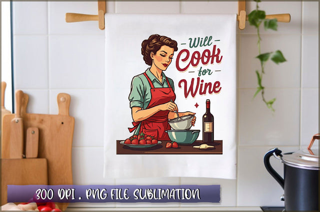 Will cook for wine Sublimation Sublimation Shetara Begum 