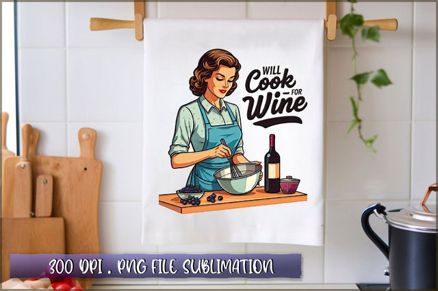 Will cook for wine Sublimation Sublimation Shetara Begum 