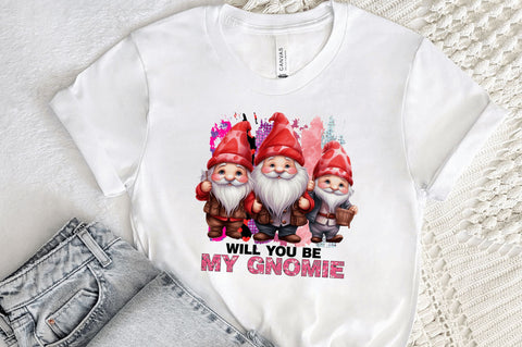 Will you be my gnomie png design Sublimation Regulrcrative 