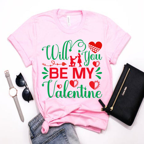 Will You Be My Valentine SVG DESIGN SVG Rafiqul20606 