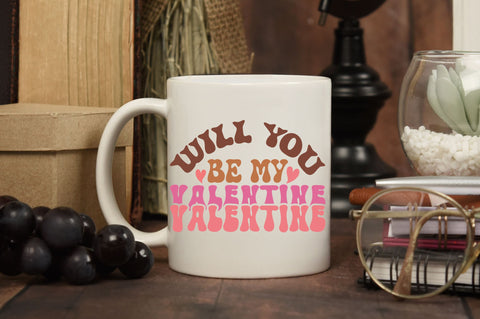 Will you be my valentine Svg Design SVG Regulrcrative 