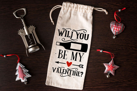 Will you be my valentine SVG design SVG Regulrcrative 