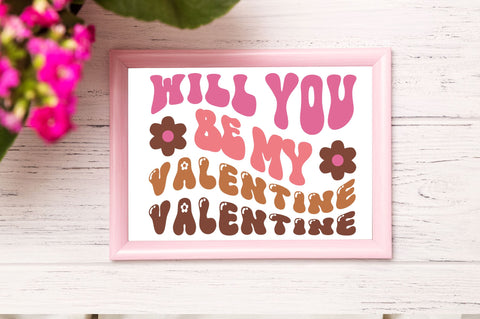 Will you be my valentine Svg Design SVG Regulrcrative 