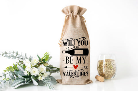 Will you be my valentine SVG design SVG Regulrcrative 