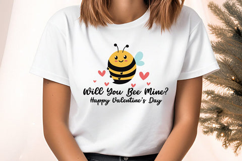 Will you bee mine Happy valentines day SVG Design SVG Designangry 