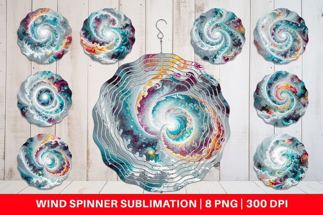 Wind Spinner Abstract Vortex Sublimation artnoy 