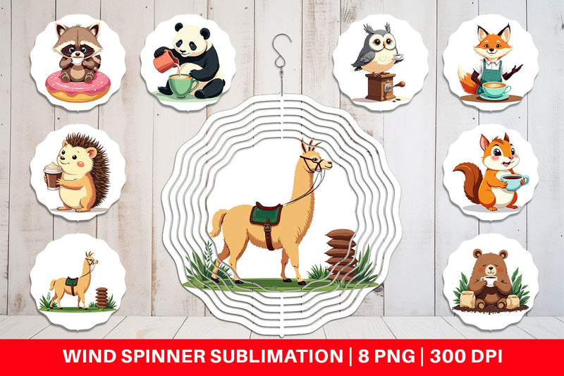 Wind Spinner Animal Finest Brew Sublimation artnoy 