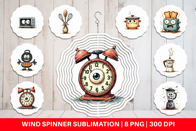 Wind Spinner Annoyed Appliances Sublimation artnoy 