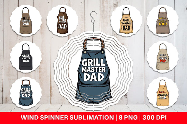 Wind Spinner Apron Sublimation artnoy 
