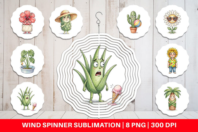 Wind Spinner Awkward Introvert Mom Flora Sublimation artnoy 