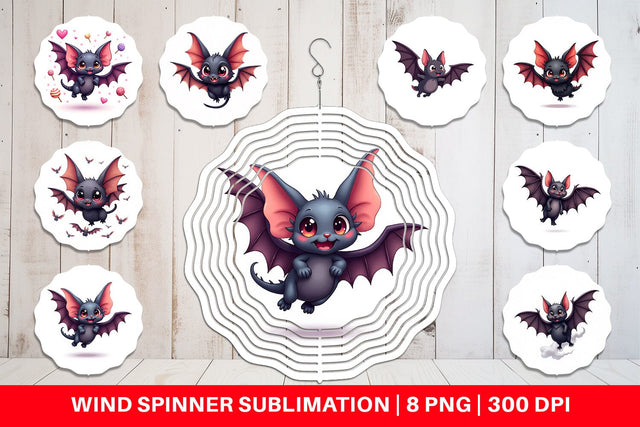 Wind Spinner Bat Variations Sublimation artnoy 