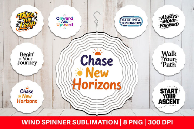 Wind Spinner Bold Action Graduation Quotes Sublimation artnoy 