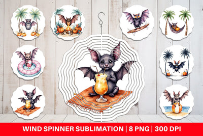 Wind Spinner Breezy Bat Nights Sublimation artnoy 
