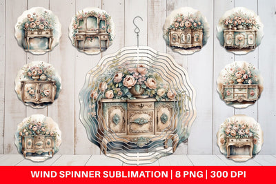 Wind Spinner Carved Furniture Sublimation artnoy 
