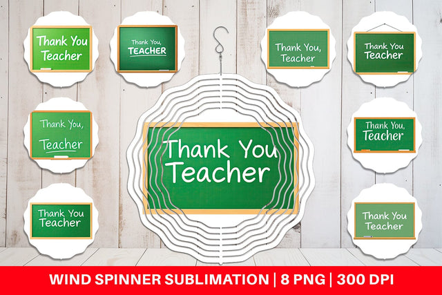 Wind Spinner Chalkboard Sublimation artnoy 