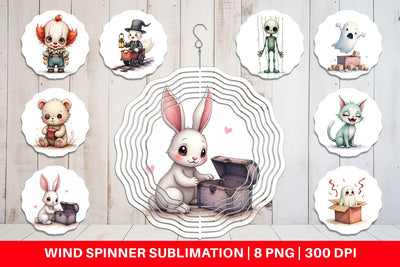Wind Spinner Cursed Toybox Sublimation artnoy 