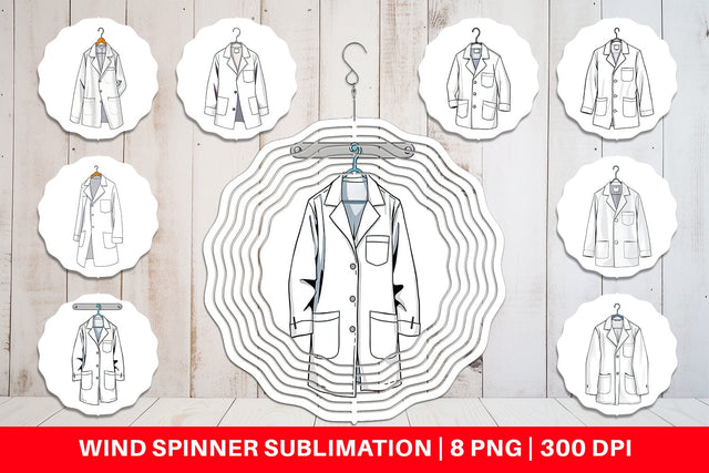 Wind Spinner Doctor Coat Sublimation artnoy 