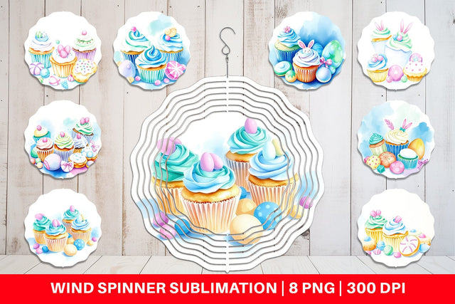 Wind Spinner Easter Treats Sublimation artnoy 