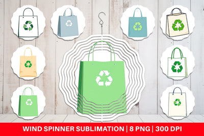 Wind Spinner Eco Bag Sublimation artnoy 