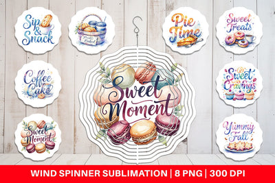 Wind Spinner Fall Bakery & Coffee Quotes Sublimation artnoy 