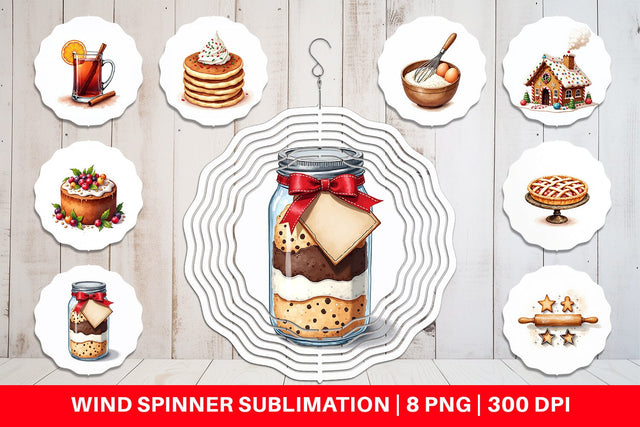 Wind Spinner Farmhouse Kitchen Sublimation artnoy 