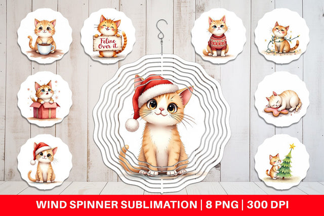 Wind Spinner Grumpy Cats Sublimation artnoy 