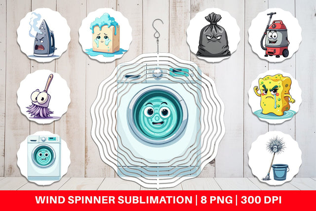 Wind Spinner Grumpy Household Sublimation artnoy 