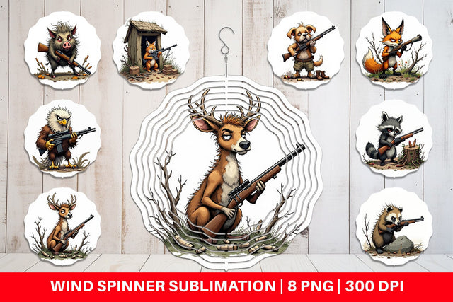 Wind Spinner Hunter Havoc Sublimation artnoy 