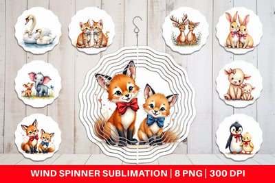 Wind Spinner Kindred Ribbons Sublimation artnoy 