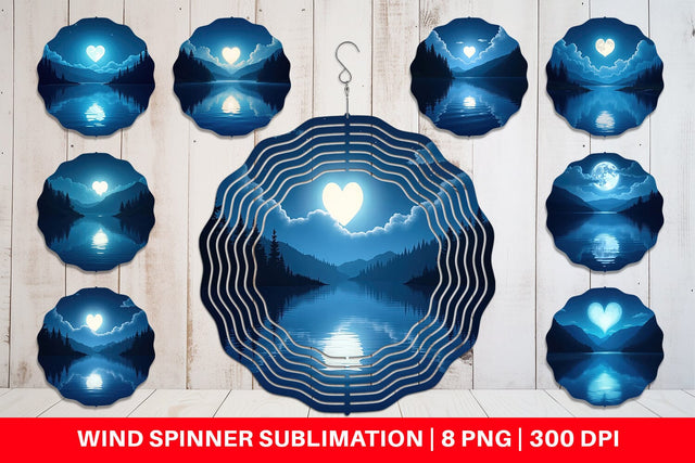 Wind Spinner Lake Sublimation artnoy 