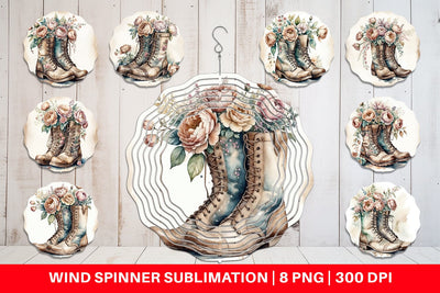 Wind Spinner Old Boots Sublimation artnoy 