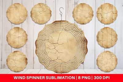 Wind Spinner Old Paper Sublimation artnoy 