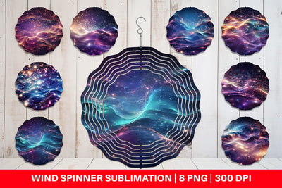 Wind Spinner Particles Light Sublimation artnoy 