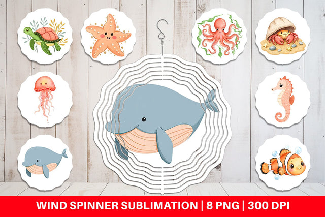 Wind Spinner Peach Fuzz Friends Sublimation artnoy 