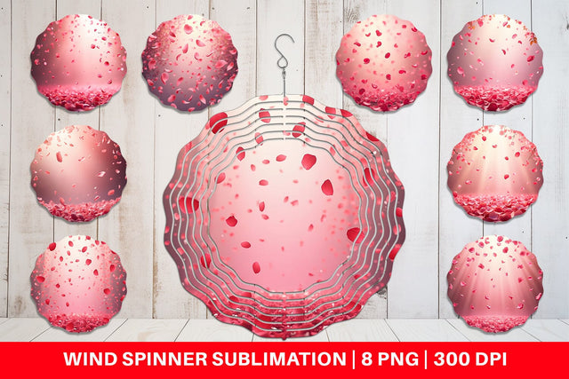 Wind Spinner Petal Rain Sublimation artnoy 