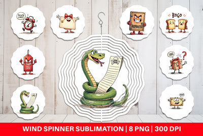 Wind Spinner Questionable Bargains Sublimation artnoy 