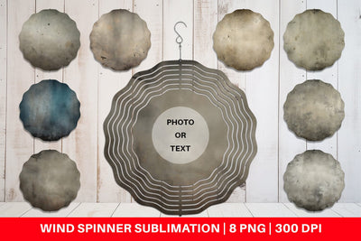 Wind Spinner Rough Dirty Grunge Texture Sublimation artnoy 