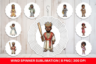 Wind Spinner Sassy Historical Ancestor Sublimation artnoy 