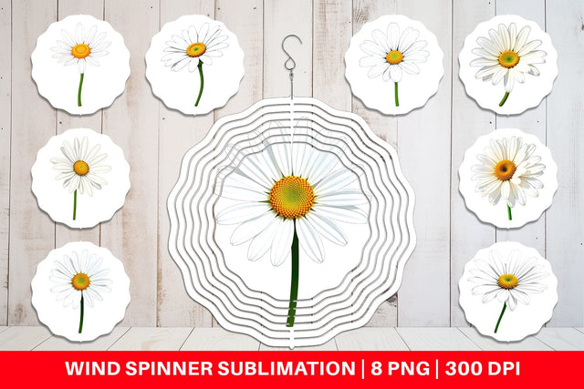 Wind Spinner Spring Ladybug Sublimation artnoy 